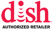 Dish logo television partener
